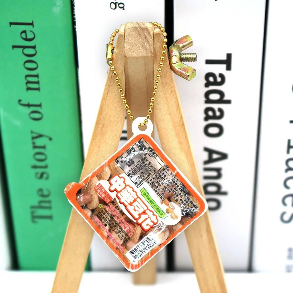 Squishy Tofu Pudding Keychain – Slow Rebound Squeeze Toy Squishy Keychain PLUSH Style 2