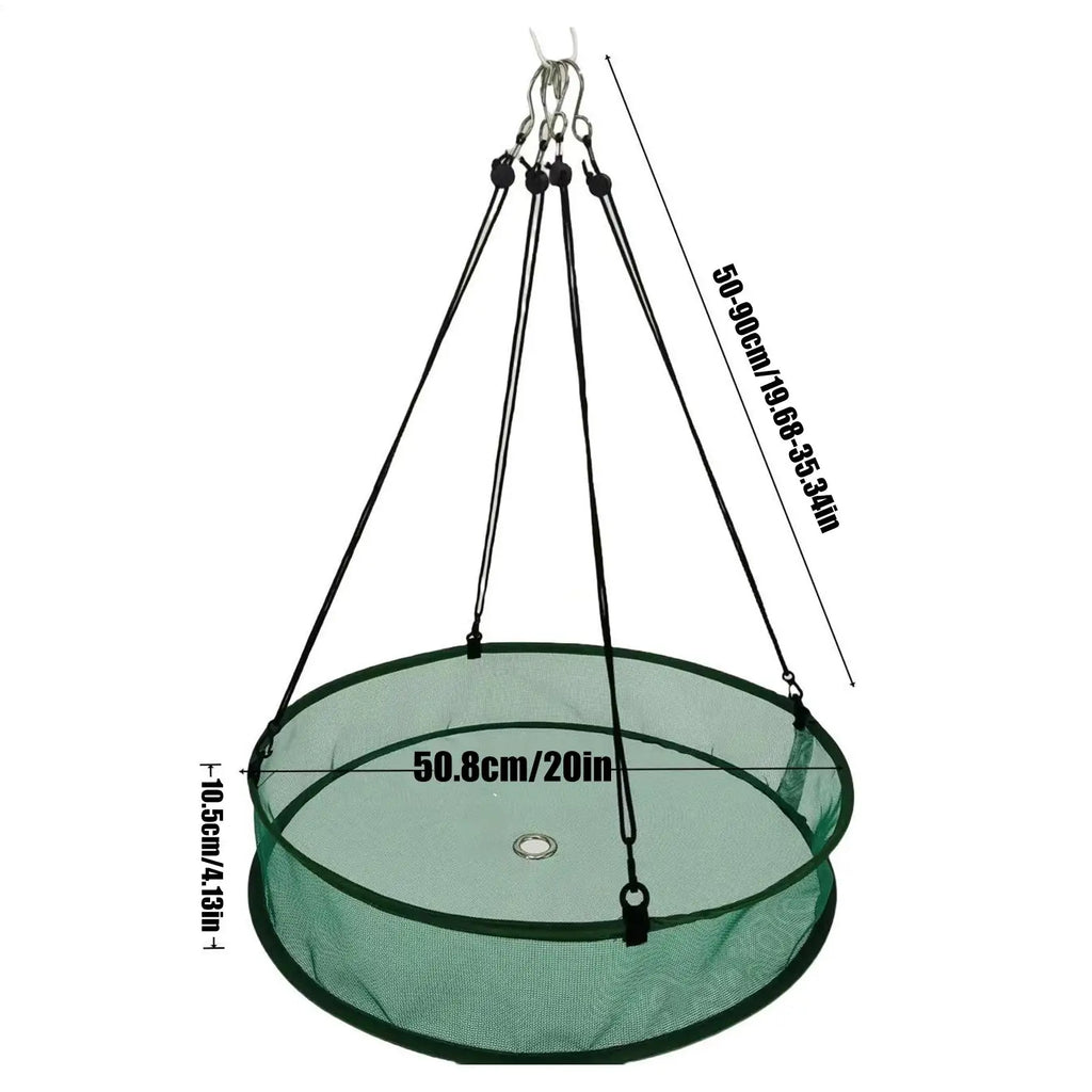 Bird Feeder Tray & Seed Catcher with Hanging Chain | Outdoor Bird Feeder Tray PLUSH