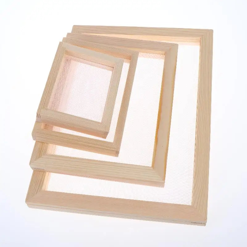 DIY Wooden Paper Making Frame & Screen Mould – Multi-Size Papermaking Mould Frame PLUSH