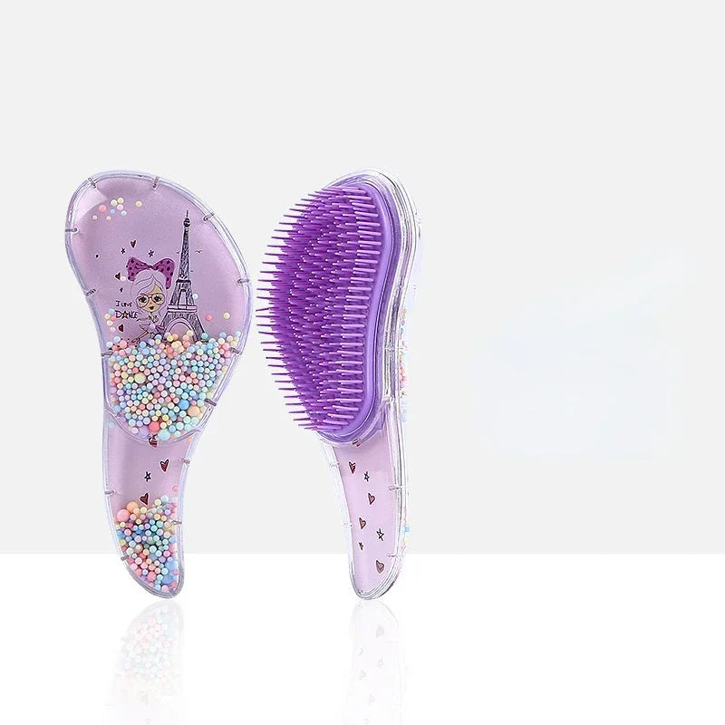 Unicorn Anti-Static Detangling Hair Brush – Salon Comb Detangling Hair Brush PLUSH 9