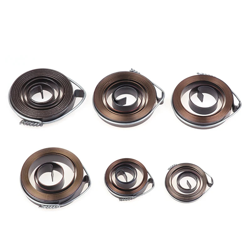 Spiral Flat Wire Coil Torsion Spring 0.7–1.5mm Scroll Spring Torsion Coil Spring PLUSH
