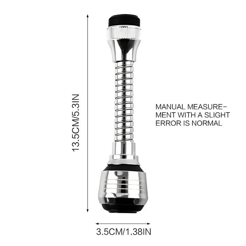 Stainless Steel Faucet Sprayer Extender – Water-Saving Bubbler Faucet Sprayer Extender PLUSH