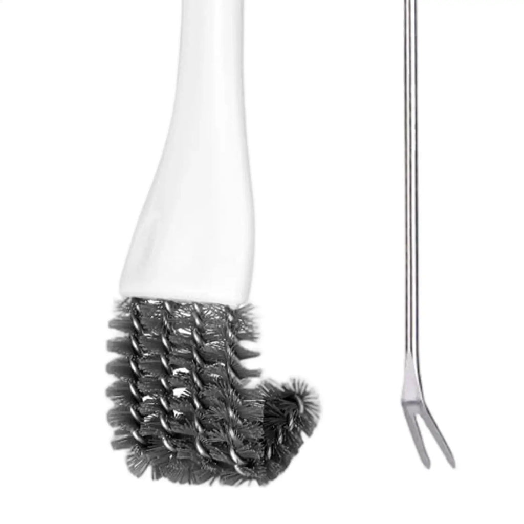 4-Piece Bird Cage Cleaning Brush Set – Long Handle & Shovel Cage Cleaning Brush Set PLUSH