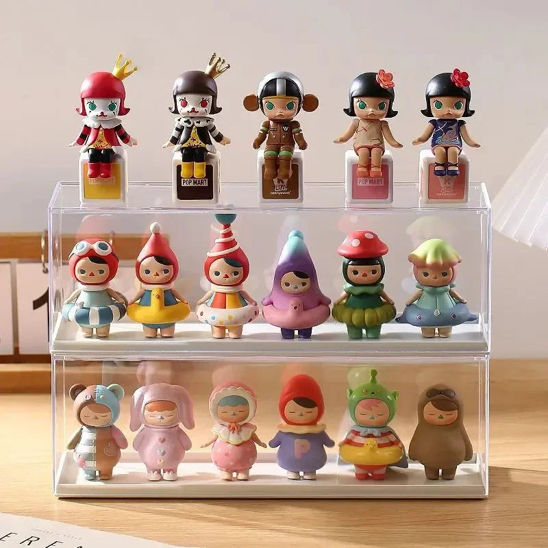 Stackable Acrylic Display Case for Anime Figures & Blind Boxes Acrylic Display Case PLUSH