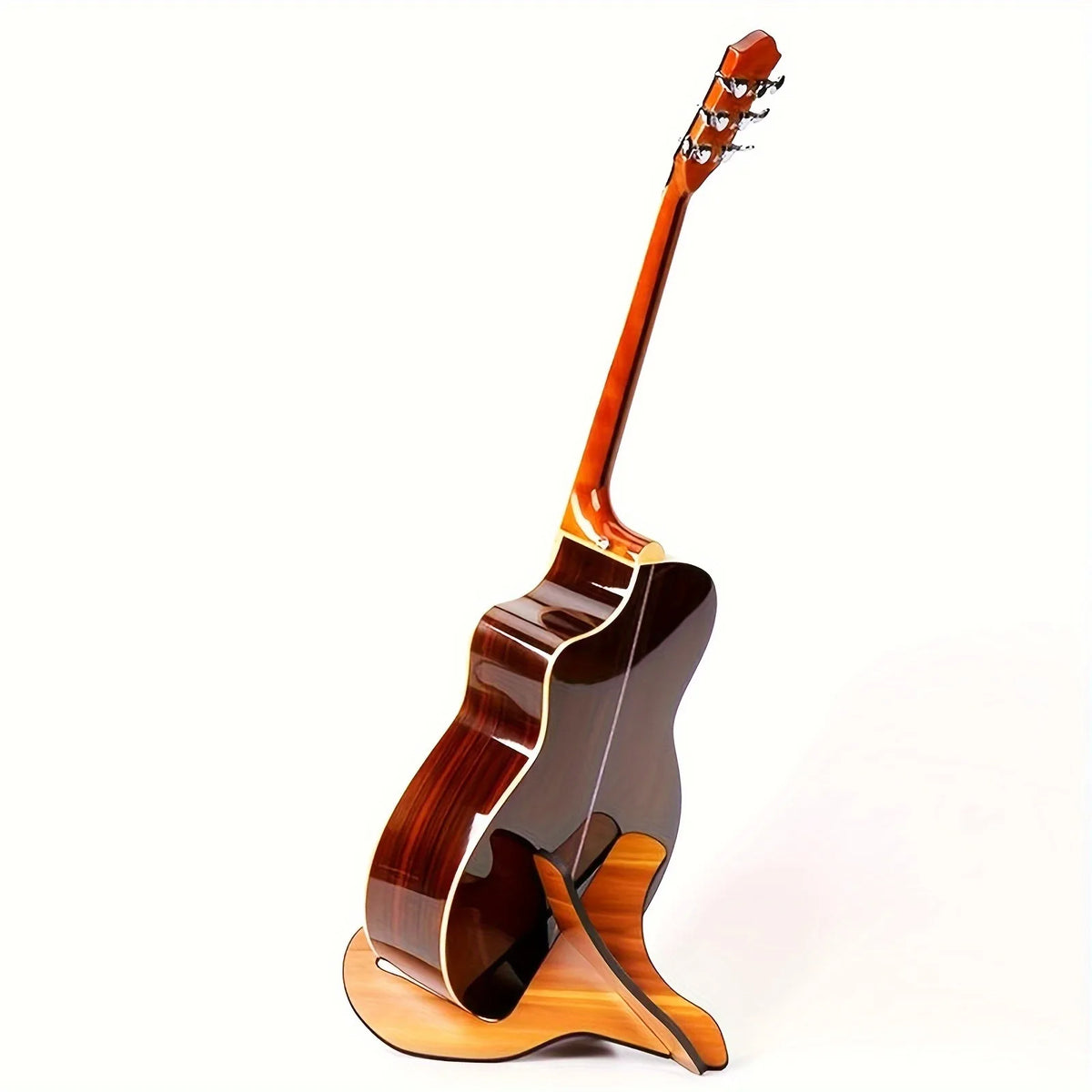 Wooden X-Type Guitar Stand – Padded Universal Holder Guitar Stand PLUSH