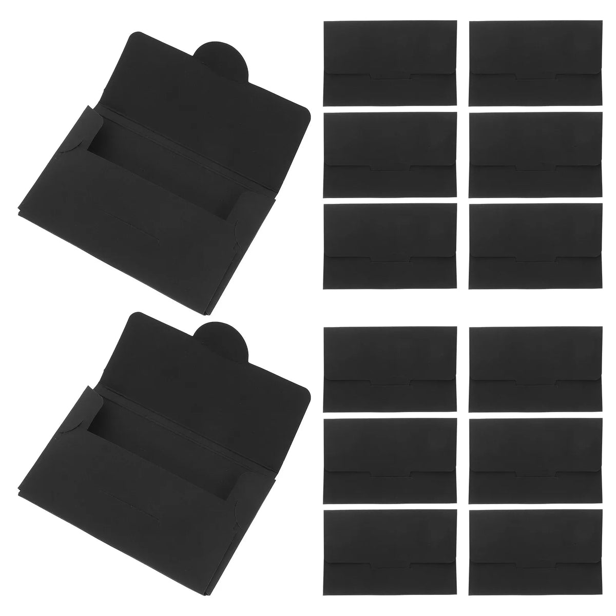 50-Pack Kraft Paper Card Sleeves – Hotel Key, ID & Business Cards Card Sleeves PLUSH Default Title