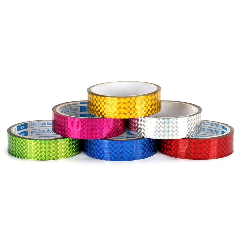 30M Holographic Glitter Tape for Rhythmic Gymnastics Hoops Gymnastics Glitter Tape PLUSH