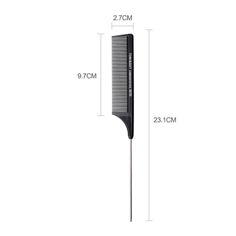 Black Professional Hair Styling Comb & Edge Brush Hair Styling Comb PLUSH 8616