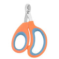 Professional Pet Nail Clippers for Small Dogs, Cats & Rabbits Pet Nail Clipper PLUSH Orange Blue