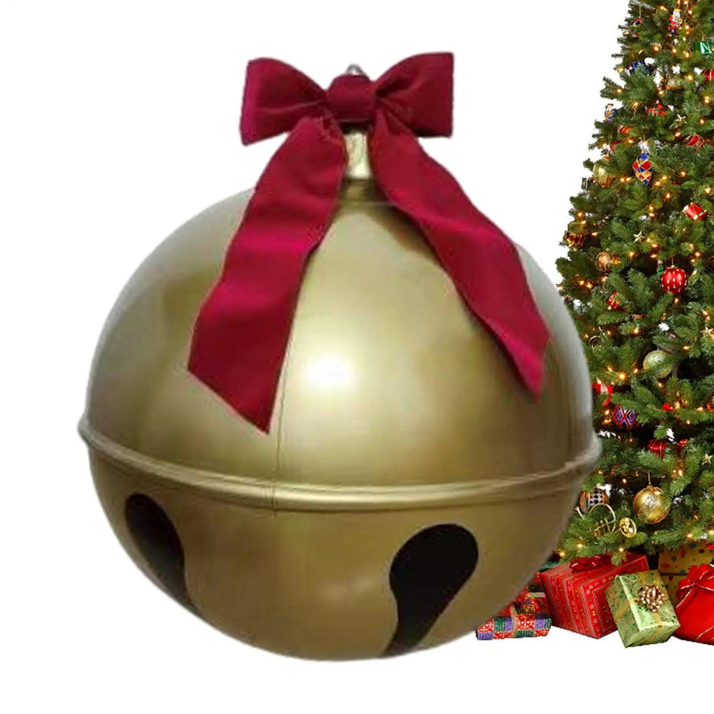 Giant Inflatable Christmas Balls – PVC Outdoor Xmas Yard Décor Inflatable Christmas Decor PLUSH