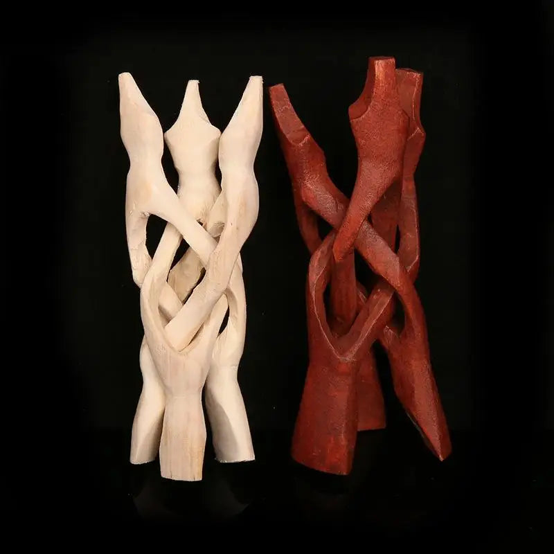 Handmade Wooden Tripod Stand for Crystal Balls & Ornaments Ornament Display Stand PLUSH
