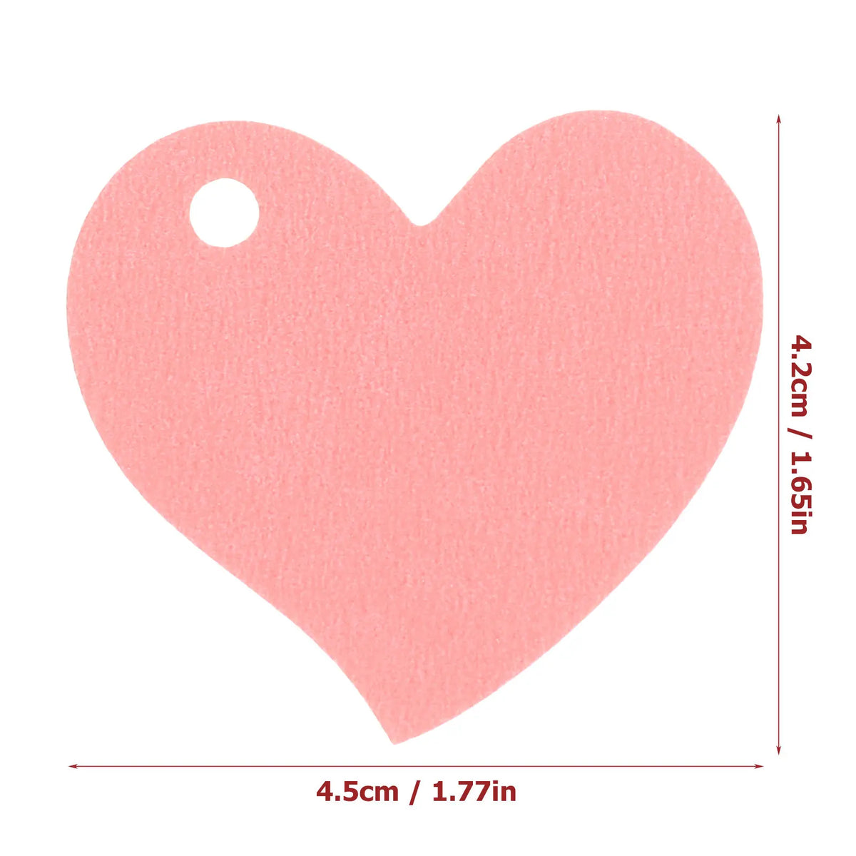 50pcs Heart Shaped Kraft Paper Tags – Gift Labels & Favors Kraft Paper Tags PLUSH Pink