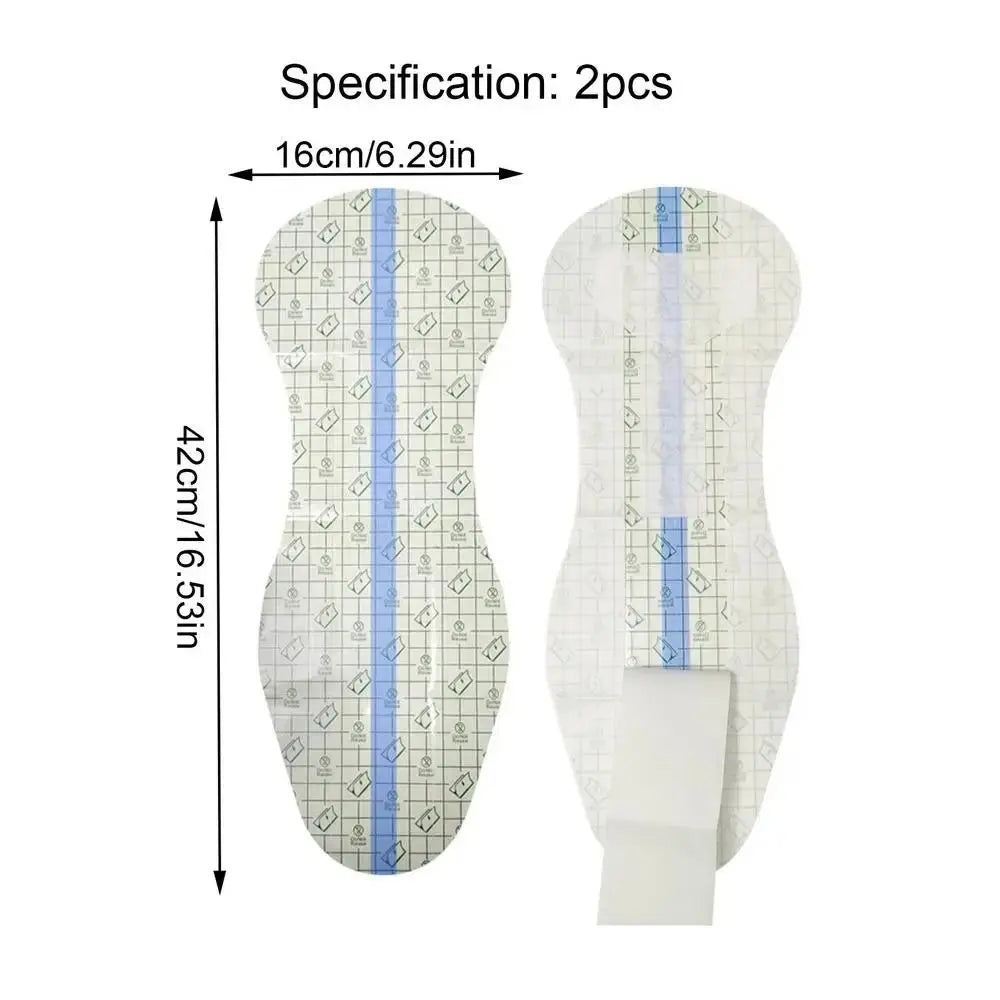 Women's Waterproof Swim Hygienic Liners – 2pcs PU Stickers Swim Hygienic Liners PLUSH