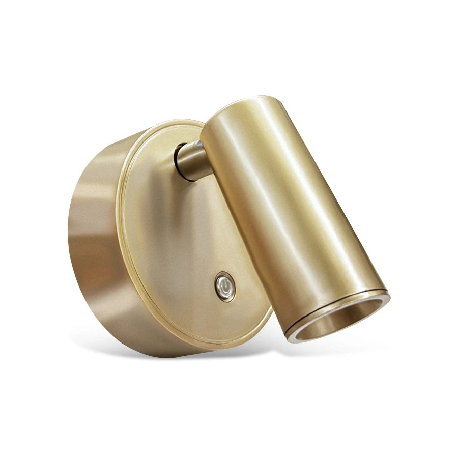 Magnetic Cordless LED Wall Lamp – Rechargeable Dimmable Light LED Wall Lamp PLUSH Gold