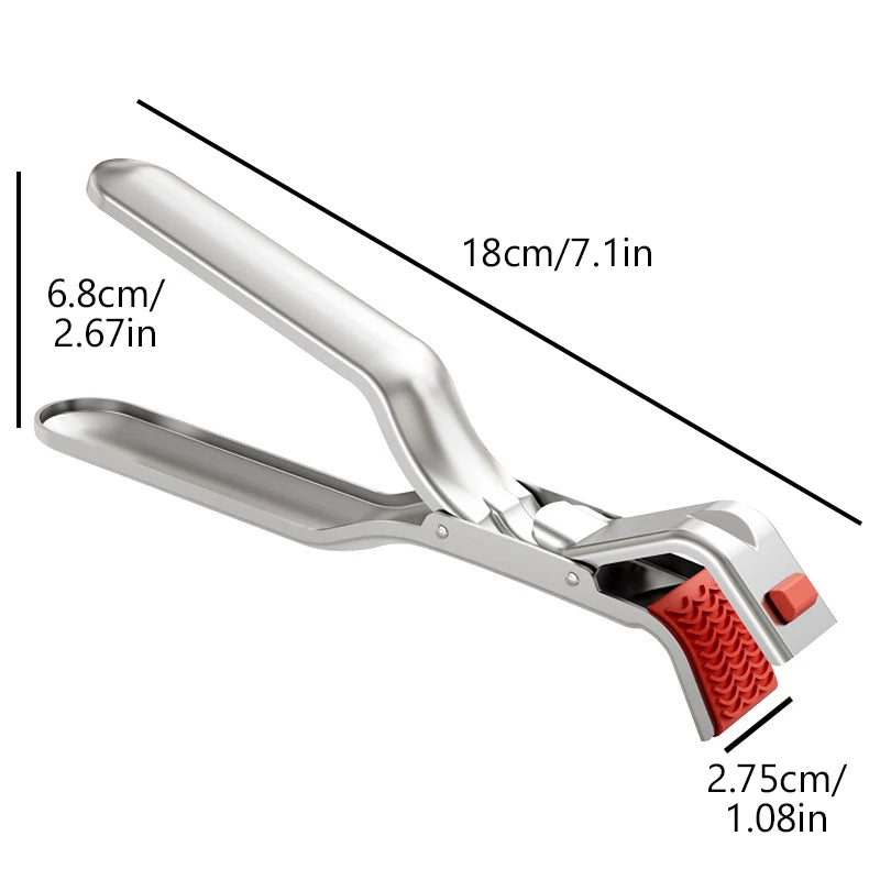 Heat-Resistant Bowl & Plate Lifter Clamp for Pots & Dishes Kitchen Lifter Clamp PLUSH 1pcs