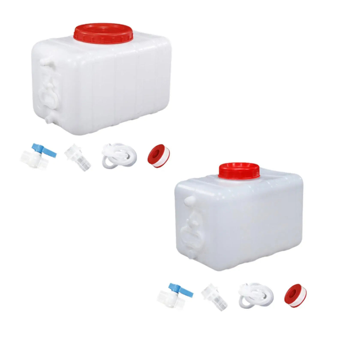 Tooyful 15L–25L Rectangular Camping Water Jug & Dispenser Camping Water Jug PLUSH