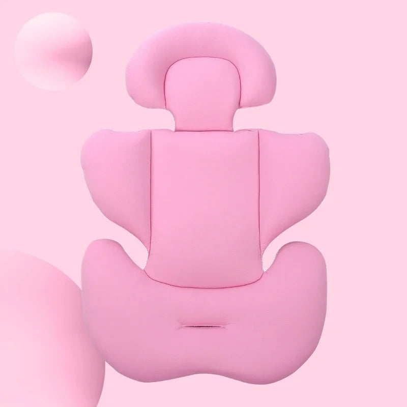 Baby Car Seat Cushion – Breathable Safety Protection Pad Baby Seat Cushion PLUSH Pink