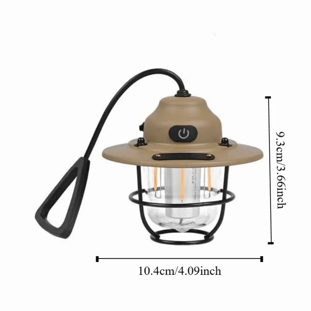 Rechargeable Hanging Camping Lantern – Waterproof Portable LED Camping Lantern PLUSH