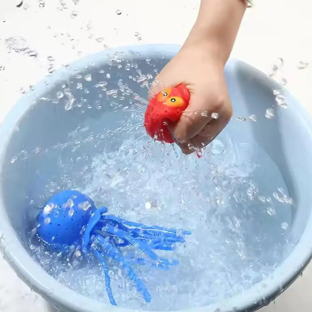 Octopus Water Squirt Bath Toy for Kids – Fun Squeeze Toy Kids Bath Toy PLUSH