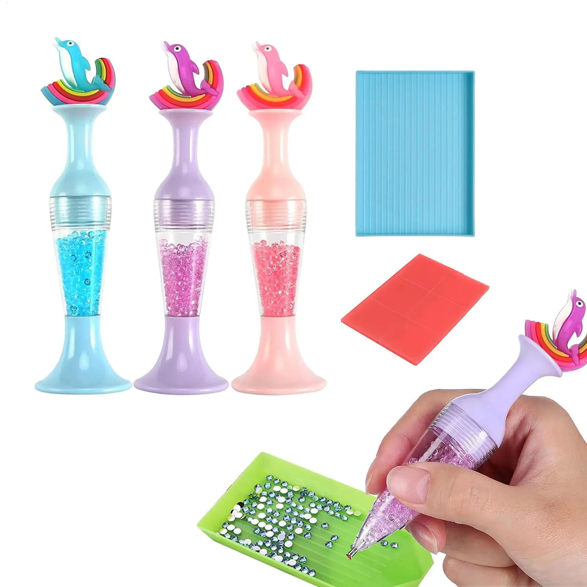 Vase Point Drill Pen Set – Rhinestone & Diamond Painting Tool Diamond Painting Tool PLUSH