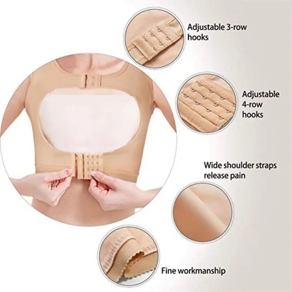 Women's Body Shaper Corset Vest Bustier & Posture Bra Body Shaper Vest PLUSH