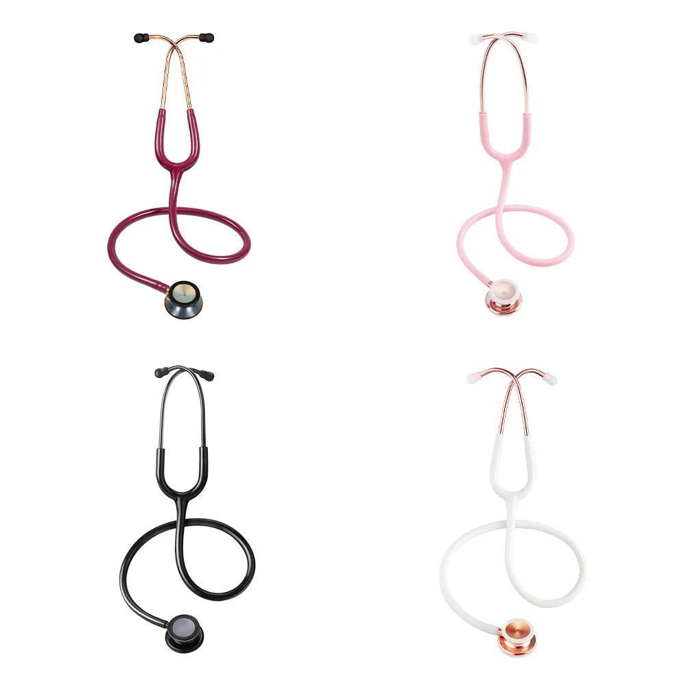 XceeFit Single Head Cardiology Stethoscope – Doctors & Nurses Medical Stethoscope PLUSH