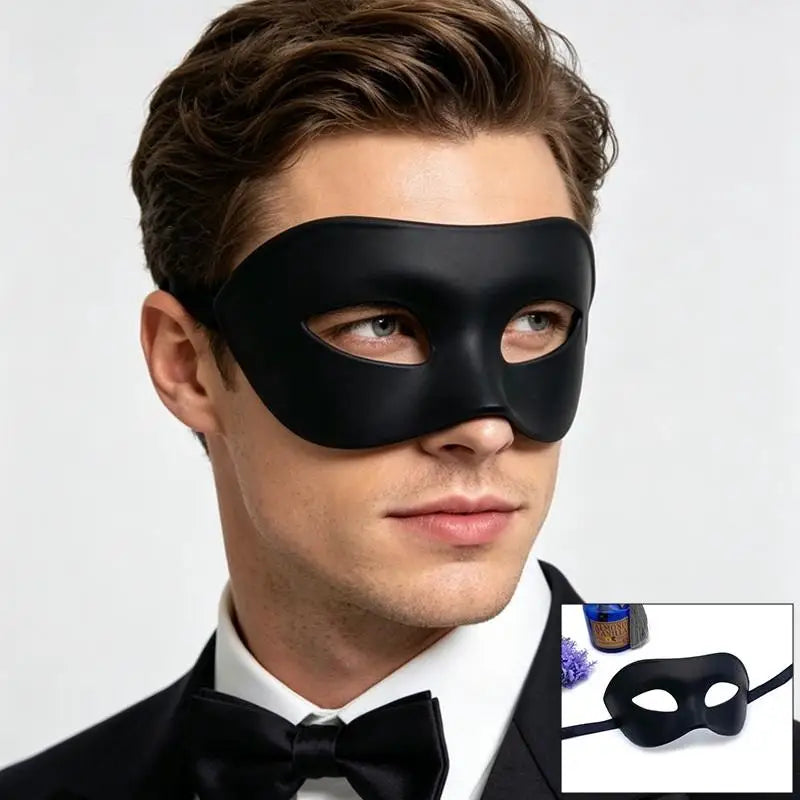 Unisex Masquerade Mask – Plastic Cosplay Face Cover for Parties Masquerade Costume Mask PLUSH