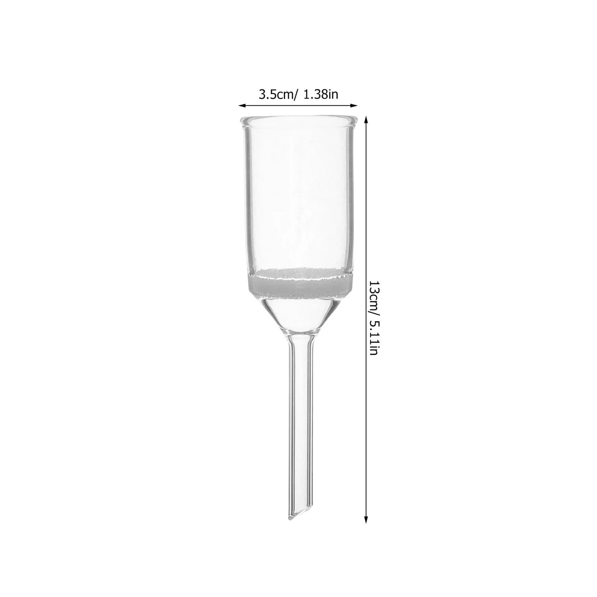 35mL Borosilicate Glass Buchner Funnel | Lab Filtration Lab Filtration Funnel PLUSH