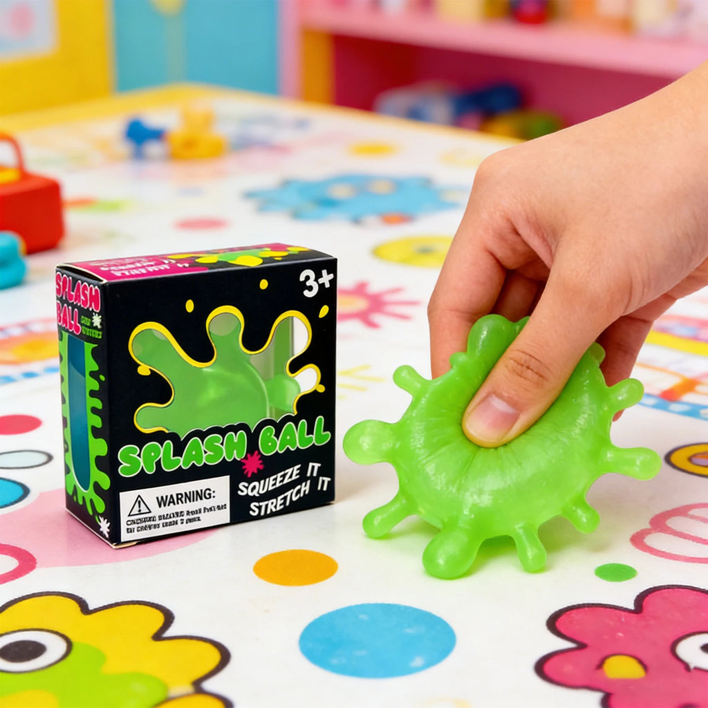 Splash Squeeze Ball – Slow Rising Squishy Fidget Toy Squishy Fidget Toy PLUSH