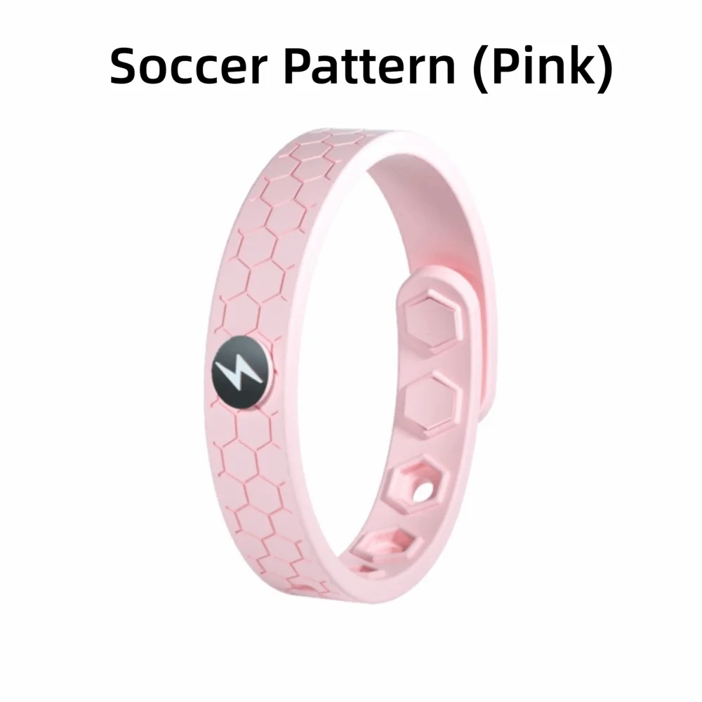 Antistatic Silicone Wrist Bracelet – Adjustable & Waterproof Antistatic Wrist Bracelet PLUSH Soccer Pattern 2