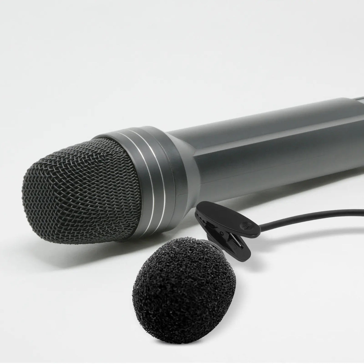10pcs Rotating Lavalier Mic Clips – Black Lapel Microphone Clips Microphone Clip PLUSH