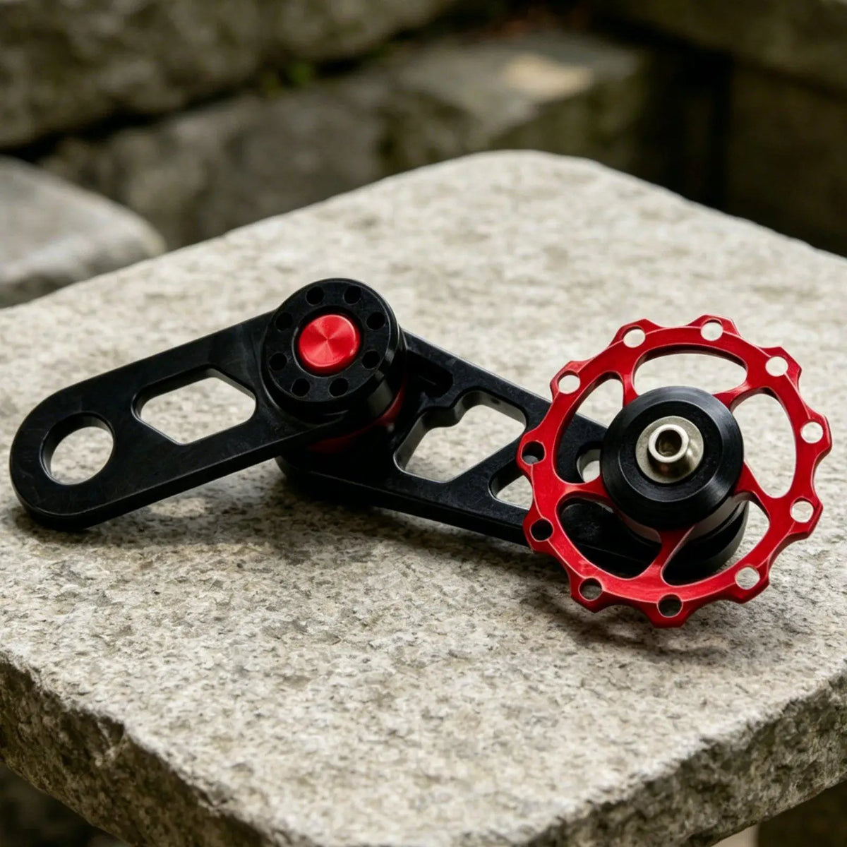 Single Speed Aluminum Chain Tensioner – Bike Chain Guide Bicycle Chain Tensioner PLUSH
