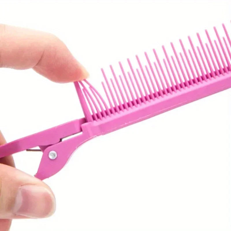 Professional Salon Highlight Clip Comb – Antistatic Styling Hair Styling Comb PLUSH