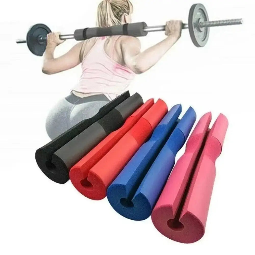 Foam Barbell Pad – Shoulder & Hip Thrust Bar Cushion Barbell Foam Pad PLUSH