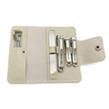 Stainless Steel Nail Clipper Set with Ear Scoop & Rotating Case Nail Clipper Set PLUSH 10 pcs set