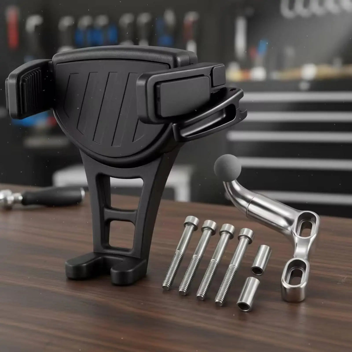 Motorcycle Phone Mount Ball Joint Adjustable – Perch Holder Motorcycle Phone Mount PLUSH