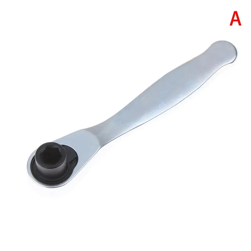 1/4" Drive 72-Tooth Mini Ratchet Wrench | Quick Release Tool Ratchet Wrench PLUSH A