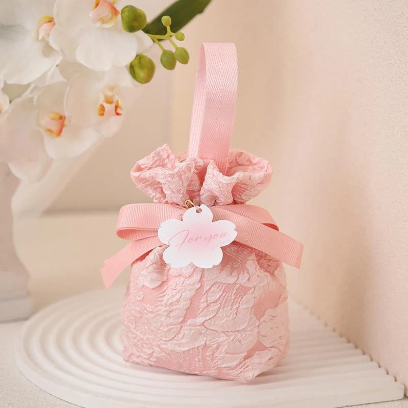 Fabric Tassel Drawstring Candy Bags – Wedding & Party Favors Party Favor Bag PLUSH