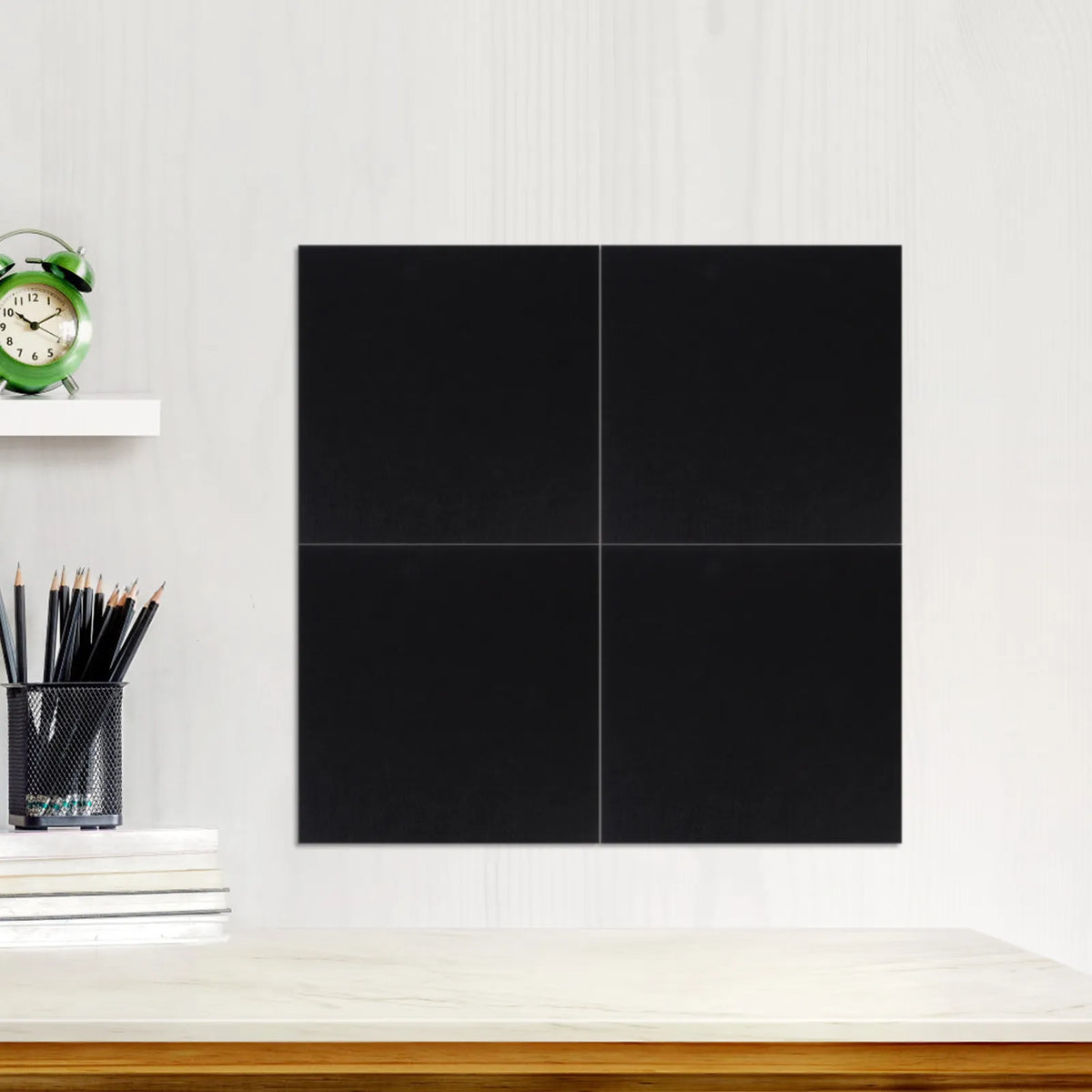 6-Pack Self-Adhesive Felt Wall Tiles – Peel & Stick Panels Felt Wall Tiles PLUSH