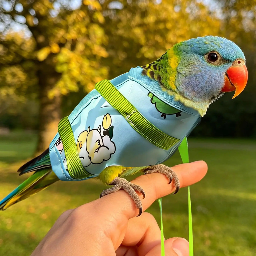 Portable Parrot Carrier Bag – Breathable Bird Travel Pouch Bird Travel Carrier PLUSH