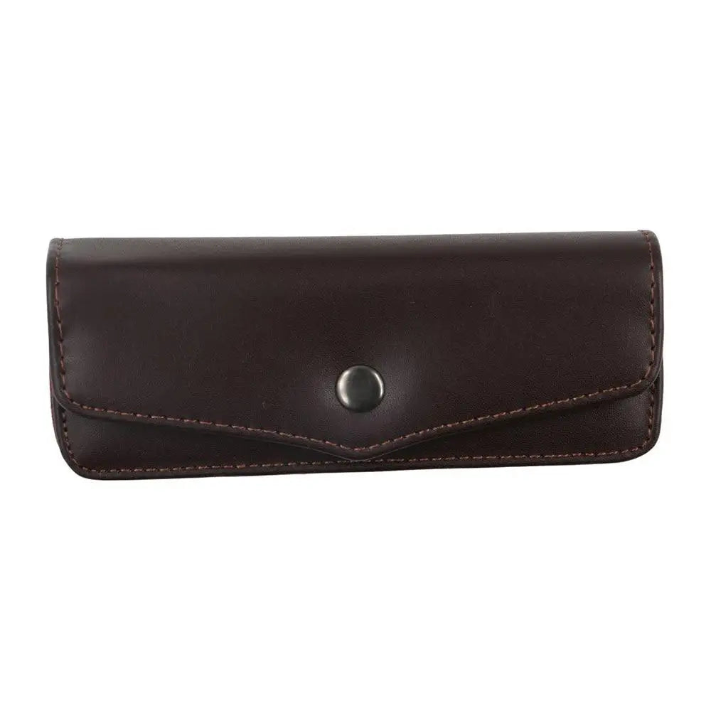 PU Leather Eyeglass Case – Slim Waistpack Glasses Box Eyeglass Case PLUSH