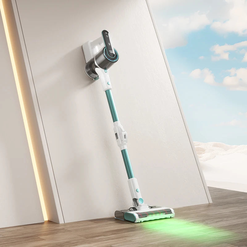 Wireless Cordless Stick Vacuum 15000Pa Suction | PLUSH Cordless Stick Vacuum PLUSH Green US