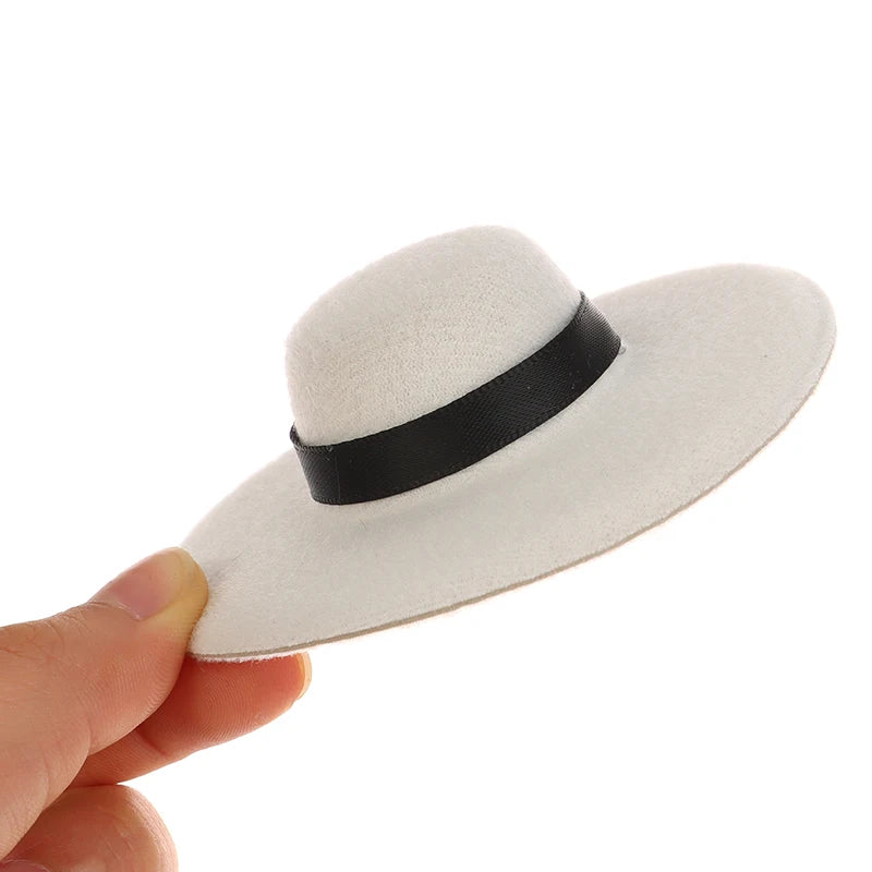 Miniature Doll Top Hat 1/12 Scale – Dollhouse Accessory Doll Accessory PLUSH