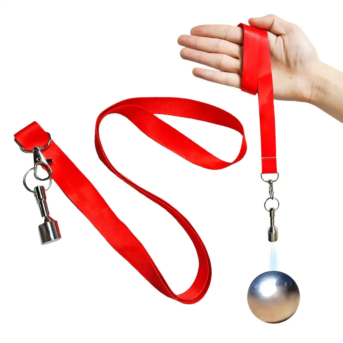 Magnetic Bocce Ball Picker – Portable No-Bend Grabber Tool Ball Retriever Tool PLUSH