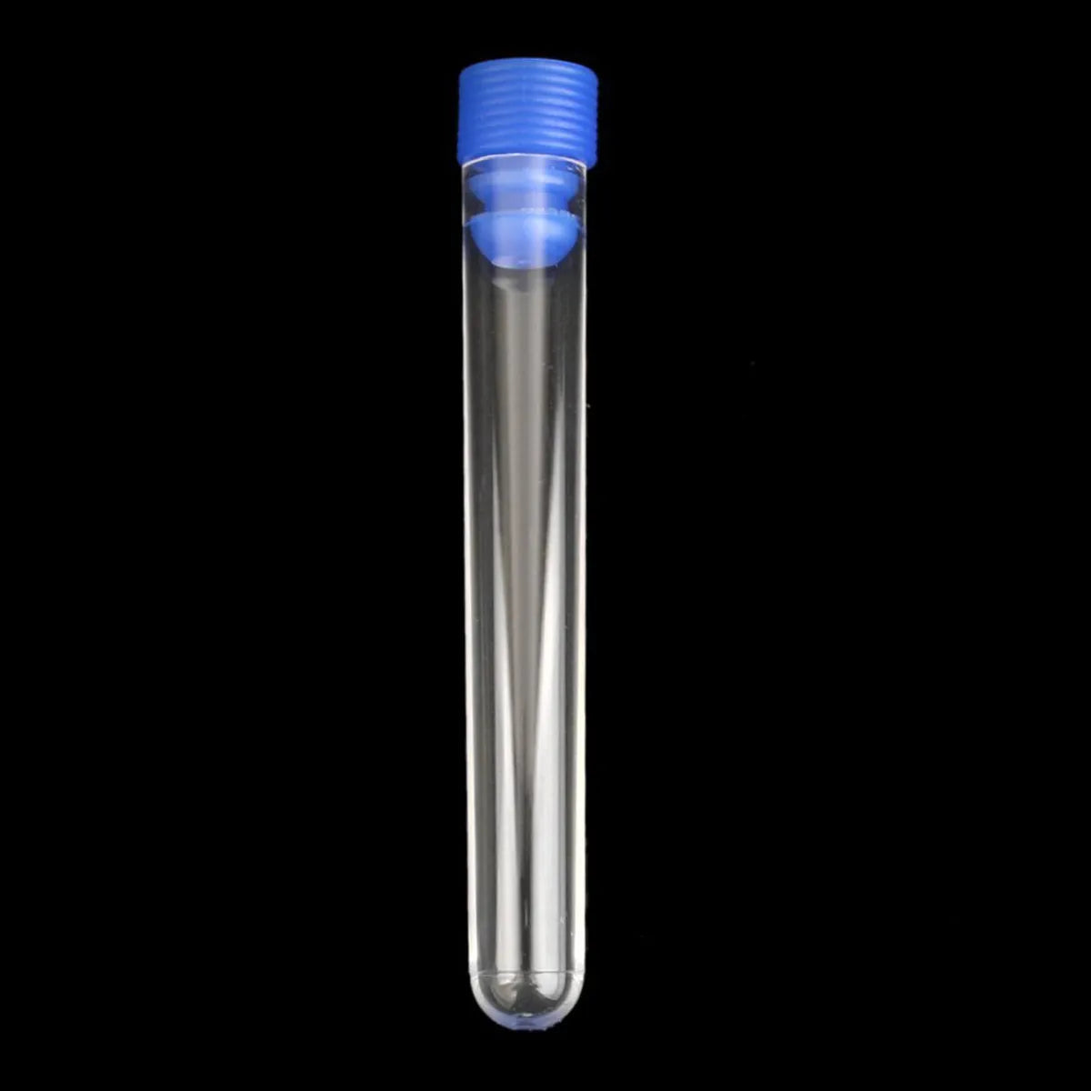 20pcs Blue Plastic Test Tubes Screw Caps 100x15mm | Lab & Craft Plastic Test Tubes PLUSH