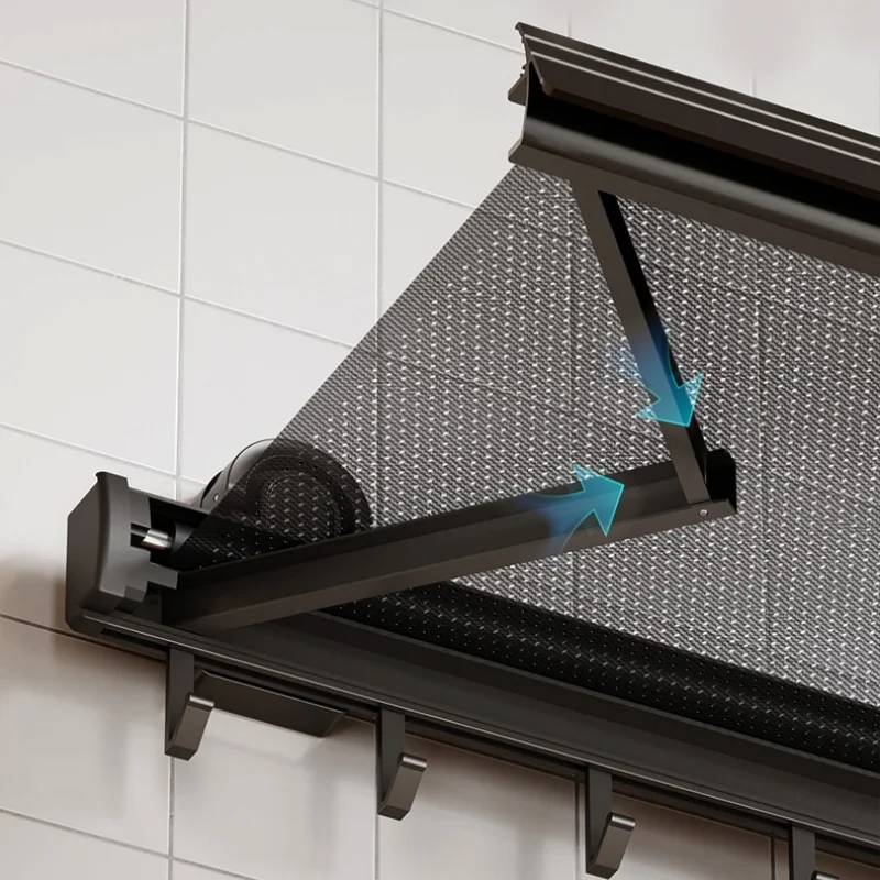 Folding Drying Net Extendable Laundry Rack | Indoor Clothes Dryer Folding Drying Rack PLUSH