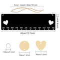 Wooden Family Birthday Calendar Board – Wall Hanging Planner Wall Calendar Board PLUSH Assorted Color