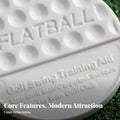 Flat Golf Practice Ball – Swing Accuracy Training Aid Golf Training Aid PLUSH Default Title