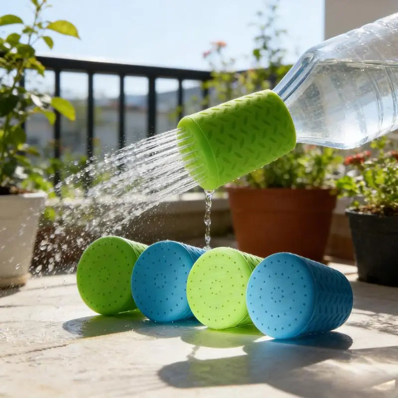 Portable Silicone Pet Bathing Shower Head – Bottle Cap Sprinkler Pet Shower Attachment PLUSH
