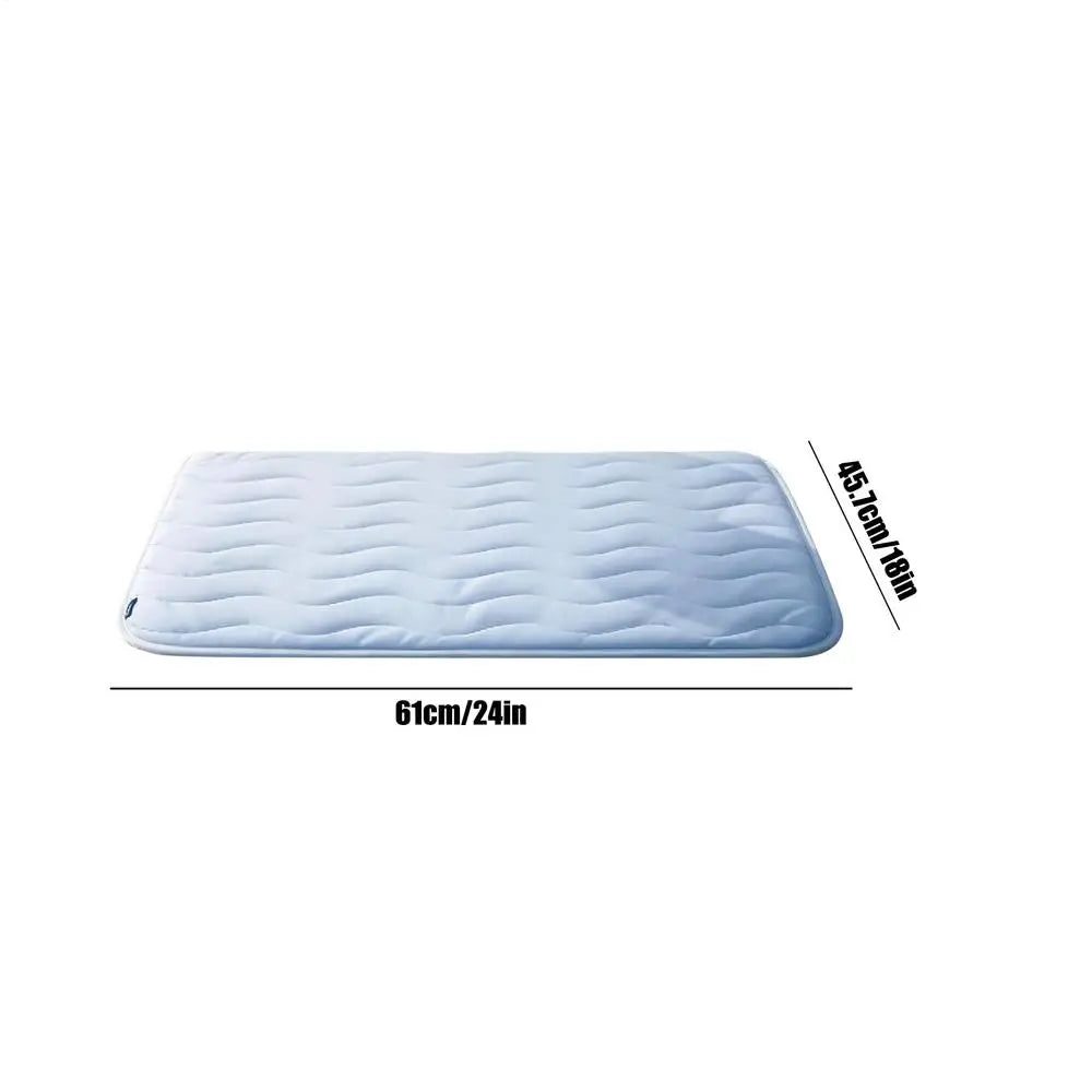 Dog & Cat Cooling Mat – Washable, Non-Slip, Breathable Pet Cooling Mat PLUSH S